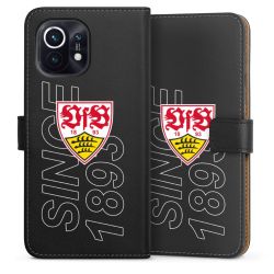 Sideflip mit langer Lasche schwarz