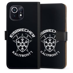 Sideflip mit langer Lasche schwarz