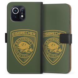 Sideflip mit langer Lasche schwarz