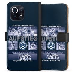 Sideflip mit langer Lasche schwarz