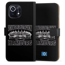 Sideflip mit langer Lasche schwarz