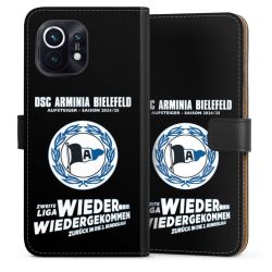 Sideflip mit langer Lasche schwarz