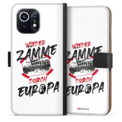 Sideflip mit langer Lasche schwarz