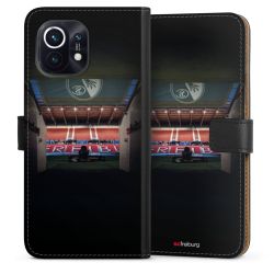 Sideflip mit langer Lasche schwarz