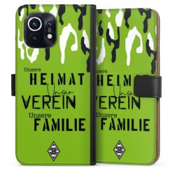 Sideflip mit langer Lasche schwarz