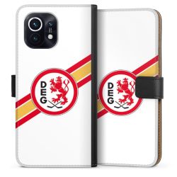 Sideflip mit langer Lasche schwarz