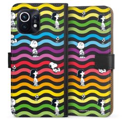 Sideflip mit langer Lasche schwarz