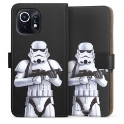 Sideflip mit langer Lasche schwarz