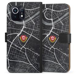 Sideflip mit langer Lasche schwarz