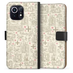 Sideflip mit langer Lasche schwarz