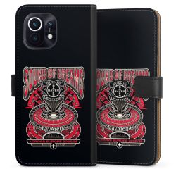 Sideflip mit langer Lasche schwarz