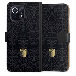 Sideflip mit langer Lasche schwarz