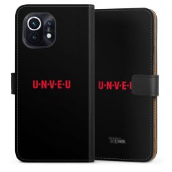 Sideflip mit langer Lasche schwarz