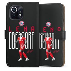 Sideflip mit langer Lasche schwarz