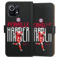 Sideflip mit langer Lasche schwarz