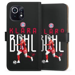 Sideflip mit langer Lasche schwarz