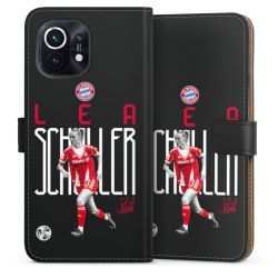 Sideflip mit langer Lasche schwarz