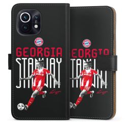 Sideflip mit langer Lasche schwarz