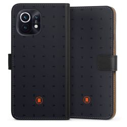 Sideflip mit langer Lasche schwarz