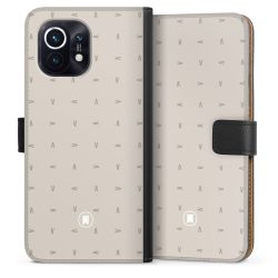 Sideflip mit langer Lasche schwarz