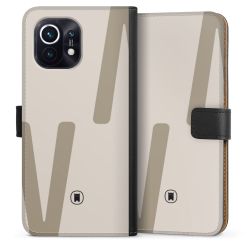 Sideflip mit langer Lasche schwarz