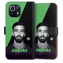 Sideflip mit langer Lasche schwarz