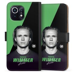 Sideflip mit langer Lasche schwarz