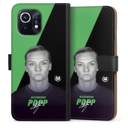 Sideflip mit langer Lasche schwarz