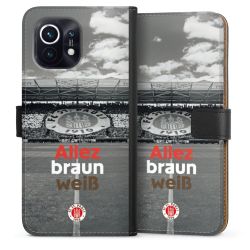 Sideflip mit langer Lasche schwarz