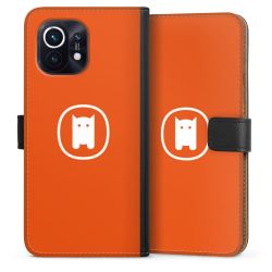 Sideflip mit langer Lasche schwarz