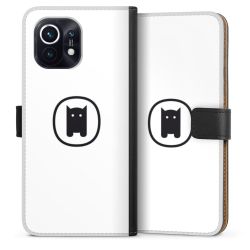 Sideflip mit langer Lasche schwarz