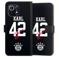 Sideflip mit langer Lasche schwarz