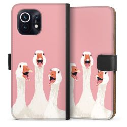 Sideflip mit langer Lasche schwarz