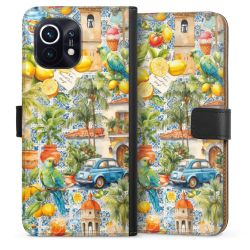 Sideflip mit langer Lasche schwarz