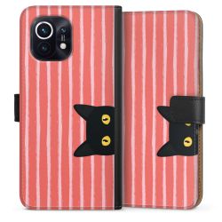 Sideflip mit langer Lasche schwarz