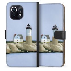 Sideflip mit langer Lasche schwarz