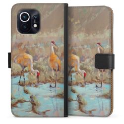 Sideflip mit langer Lasche schwarz