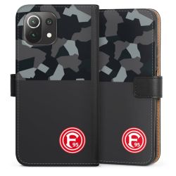 Sideflip mit langer Lasche schwarz