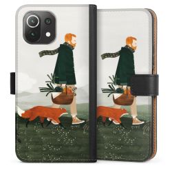 Sideflip Fodral med flap svart