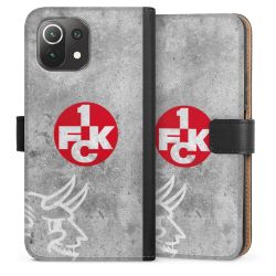 Sideflip mit langer Lasche schwarz