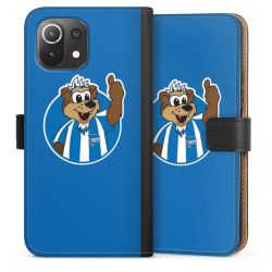 Sideflip mit langer Lasche schwarz