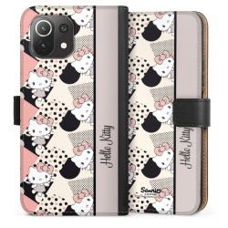 Sideflip mit langer Lasche schwarz