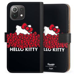 Sideflip mit langer Lasche schwarz