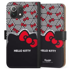 Sideflip mit langer Lasche schwarz