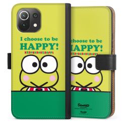 Sideflip mit langer Lasche schwarz