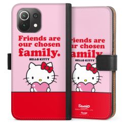 Sideflip mit langer Lasche schwarz