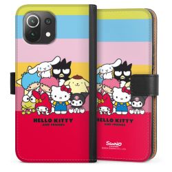 Sideflip mit langer Lasche schwarz