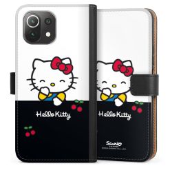 Sideflip mit langer Lasche schwarz