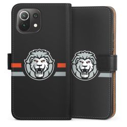 Sideflip mit langer Lasche schwarz