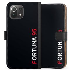 Sideflip mit langer Lasche schwarz